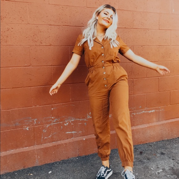 utility jumpsuit - Picture 3 of 3